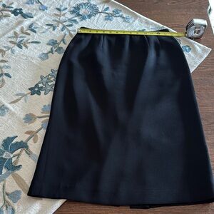 Kasper Elegant Black Women's Suit. Metal buttons.